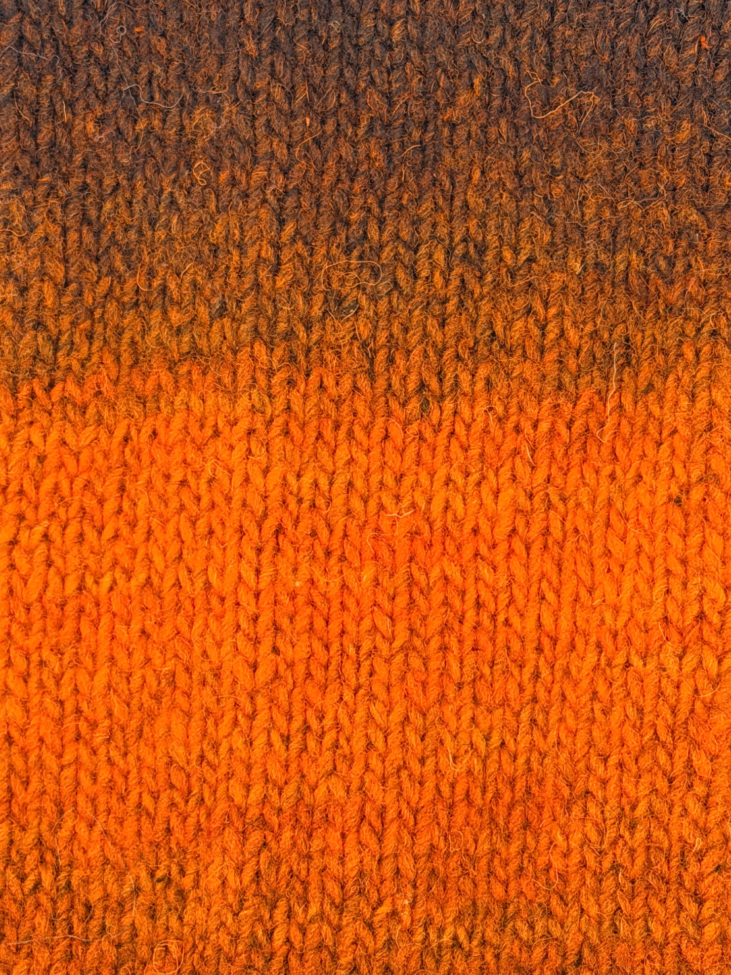 Alpaca Scarf – Burnt Amber