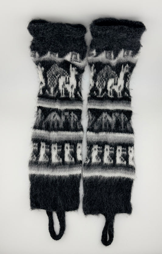 Royal Baby Alpaca Leg Warmers — Andean Luxe Collection