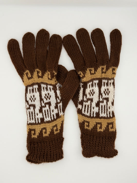 Baby Alpaca Gloves - Neutral Tones