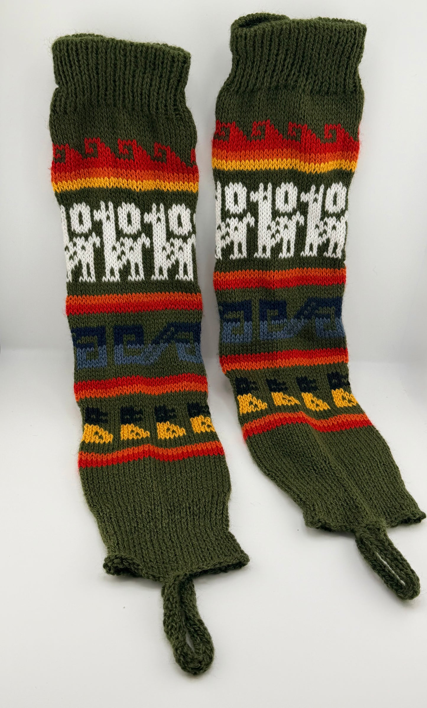 Baby Alpaca Leg Warmers — Andean Heritage Collection