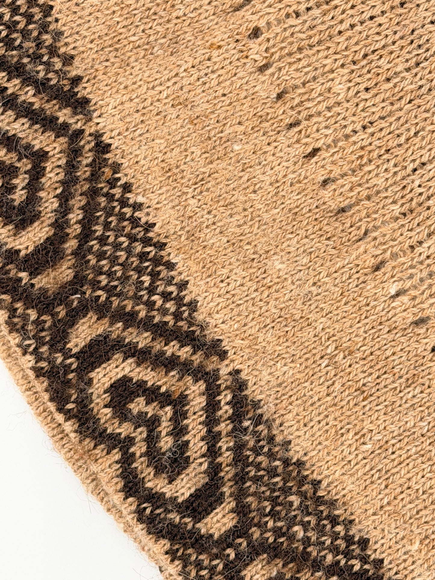 Reversible Baby Alpaca Knit Beanie – Dual Tone