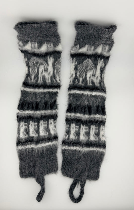 Royal Baby Alpaca Leg Warmers — Andean Luxe Collection