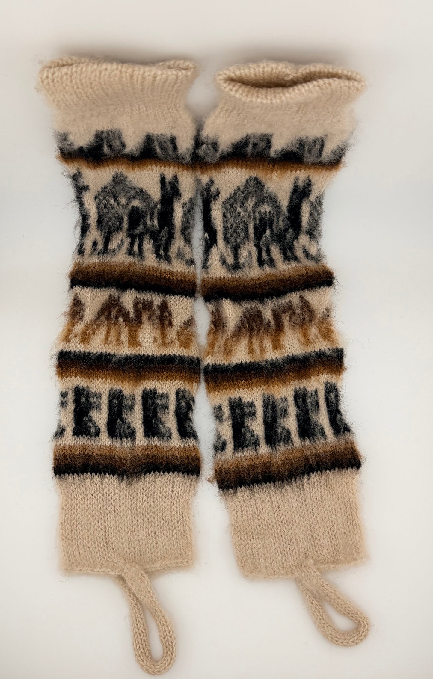 Royal Baby Alpaca Leg Warmers — Andean Luxe Collection