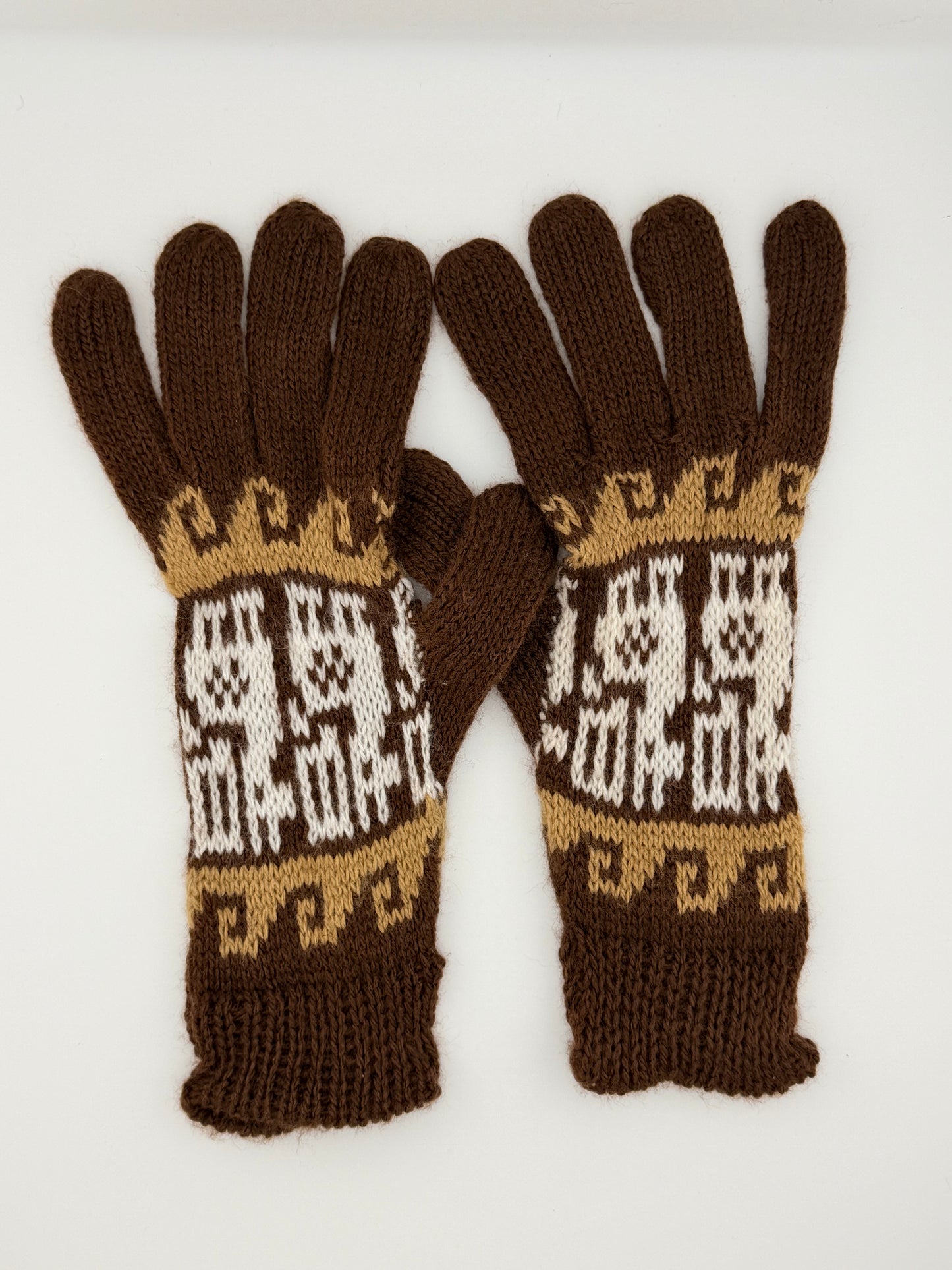 Baby Alpaca Gloves - Neutral Tones
