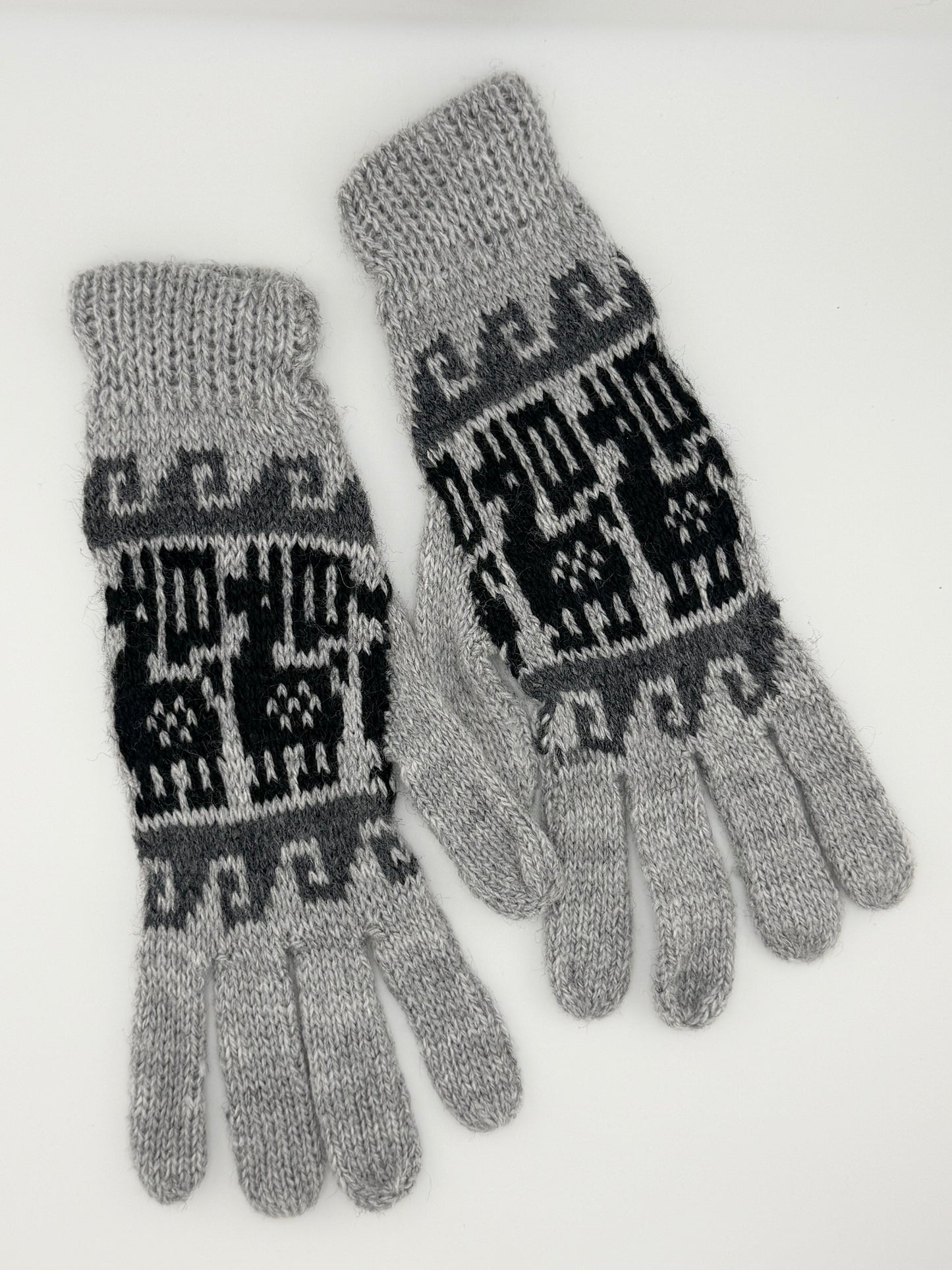 Baby Alpaca Gloves - Neutral Tones