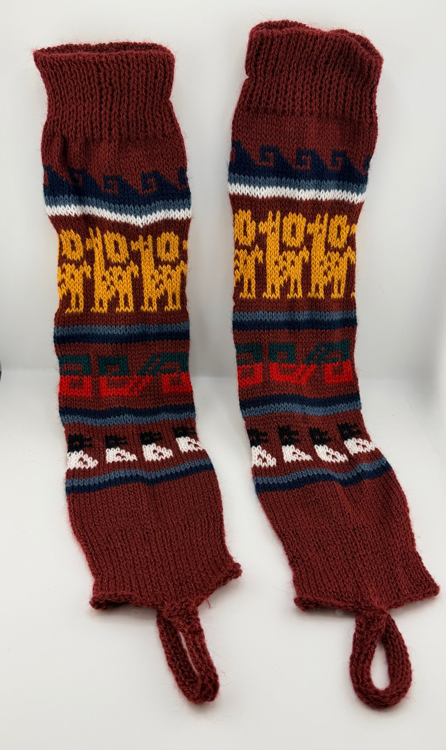 Baby Alpaca Leg Warmers — Andean Heritage Collection